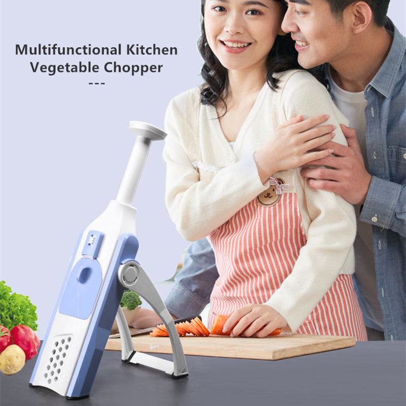 The Ultimate Kitchen Companion: 5-in-1 Vegetable Cutter