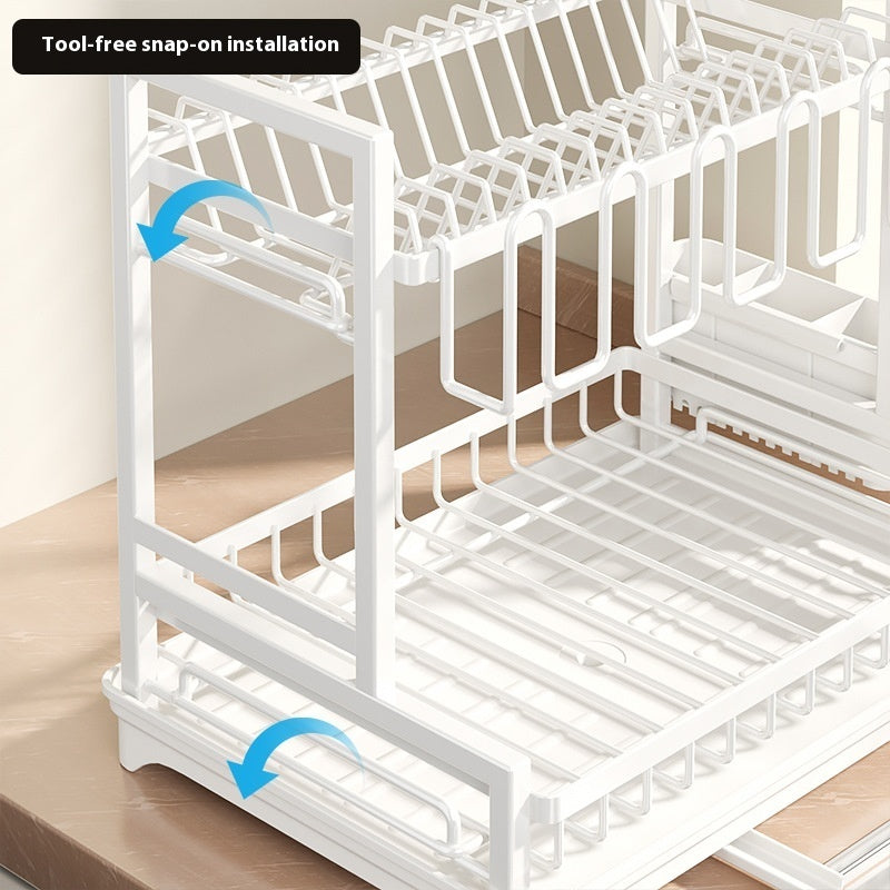 Transform Your Kitchen with the Kitchen Multi-functional Storage Rack