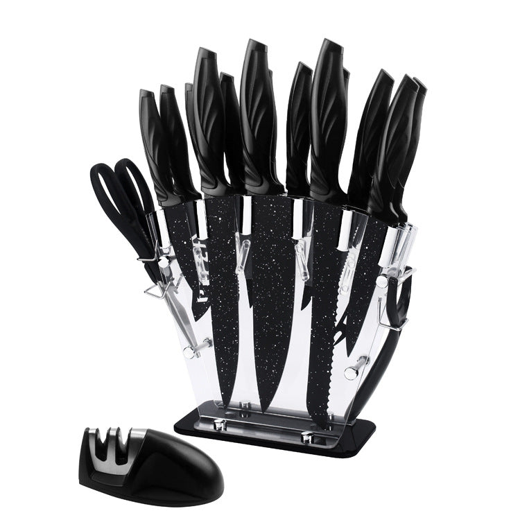 Full Set Of 17 Stainless Steel Knives