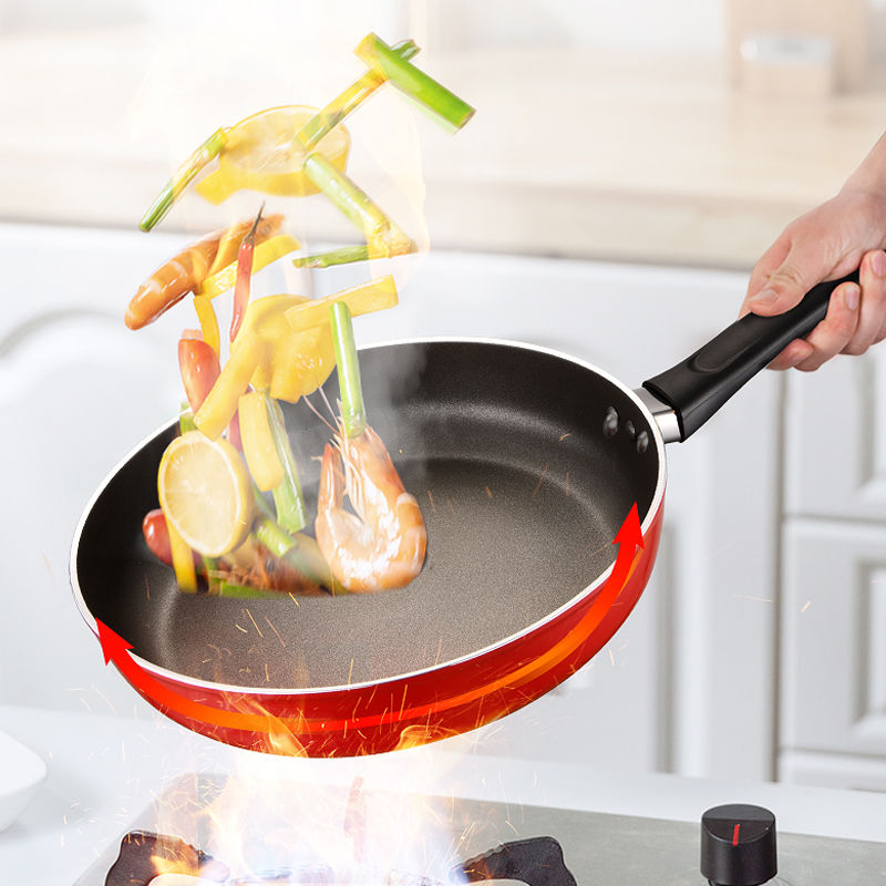Household Flat Non-Stick Frying Pan