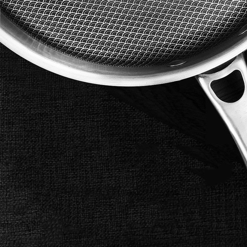 Smokeless Stainless Steel Non-stick Frying Pan