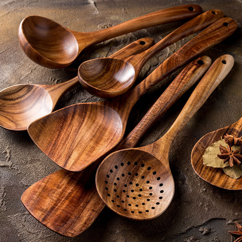Non-stick Cookware Wooden Spoon