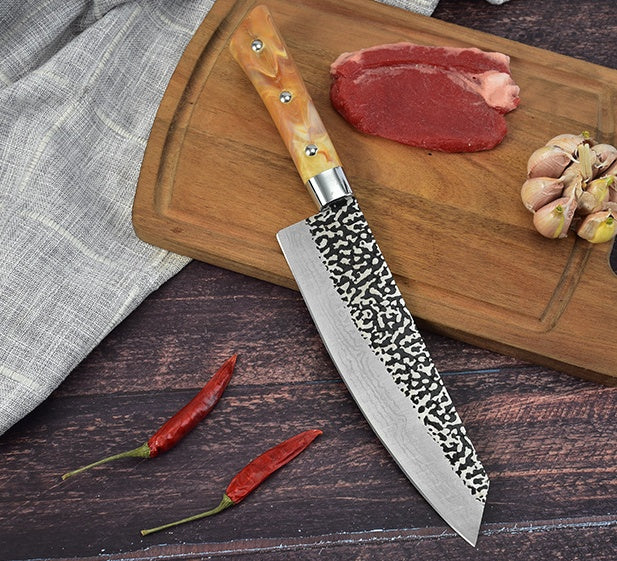 Stainless Chef's Knife Marbled Handle