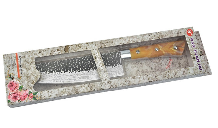 Stainless Chef's Knife Marbled Handle