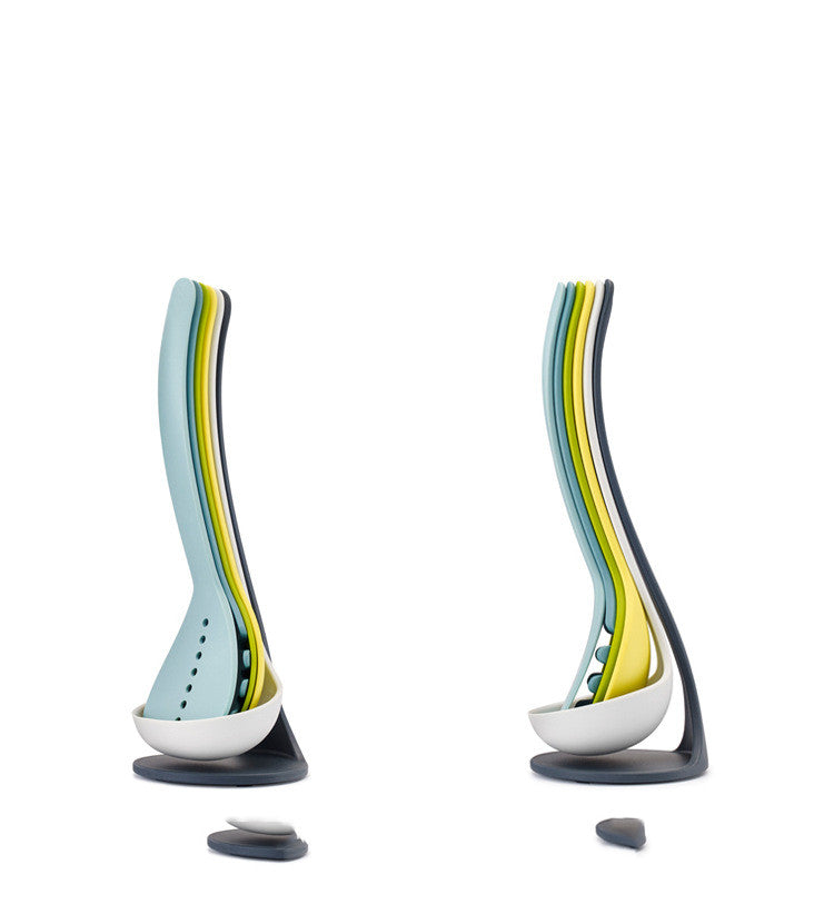 6Pcs Non-stick Cookware Set Heat Resistant