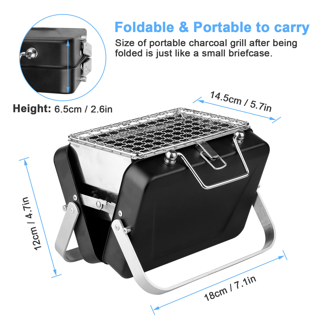Outdoor Folding Mini barbecue grill