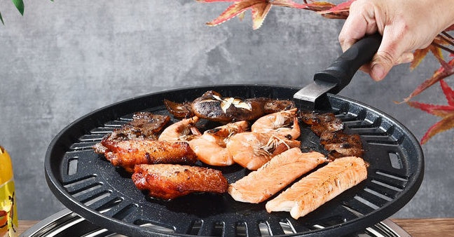 Korean Stainless Steel Charcoal Barbecue Grill
