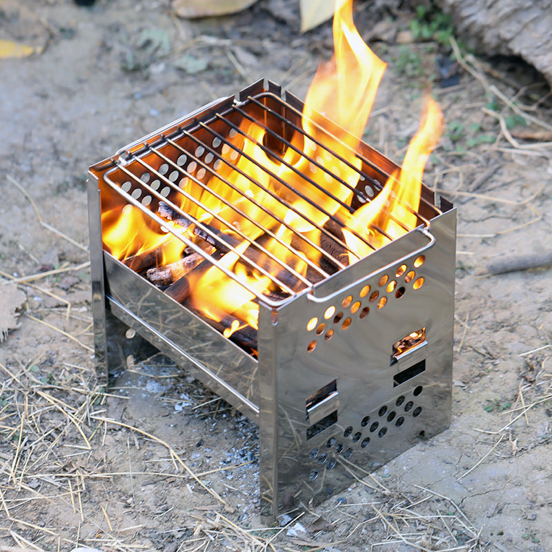 Outdoor Stainless Steel Removable Barbecue Grill