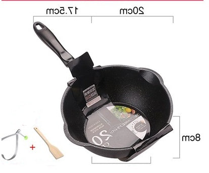 Pan small frying pan deep type