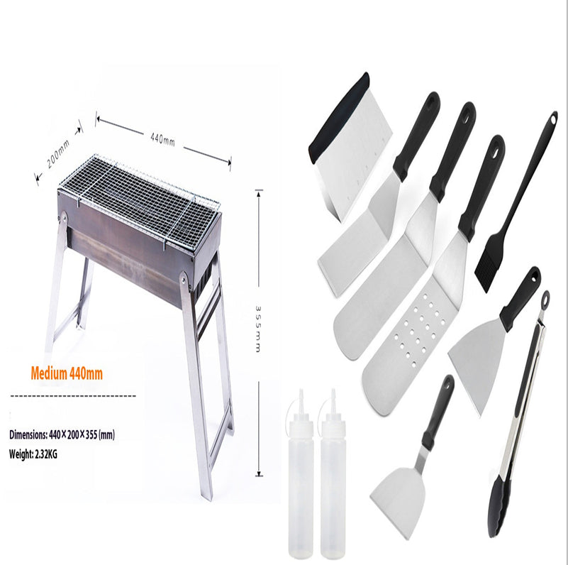 Folding Charcoal Portable Barbecue Grill