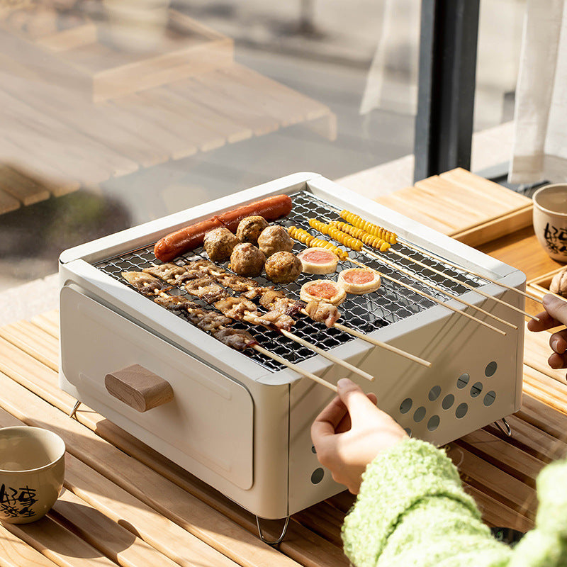 Square Barbecue Oven Outdoor  Barbecue Grill