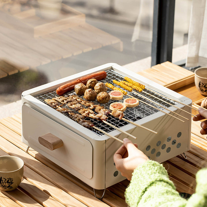 Square Barbecue Oven Outdoor  Barbecue Grill