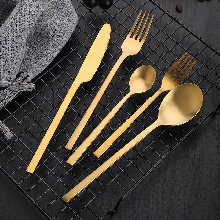 Cutlery Set Matte Cutlery Thickened
