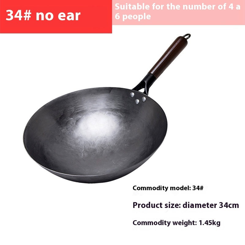 Non-coated Handmade Non-stick Frying Pan