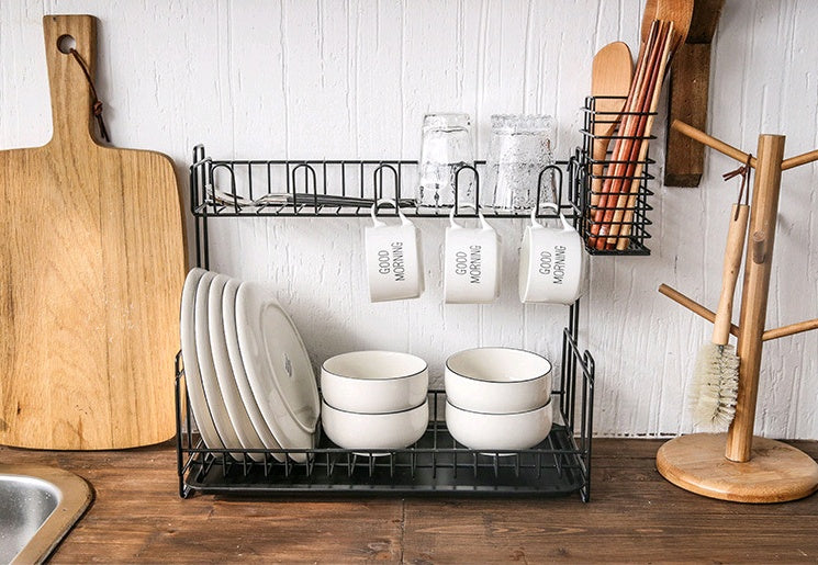 Multi-function kitchen storage rack