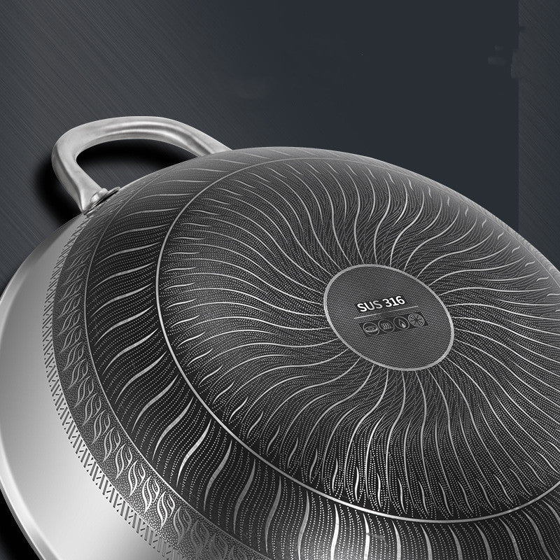 Stainless Steel Frying Pan Three Layers
