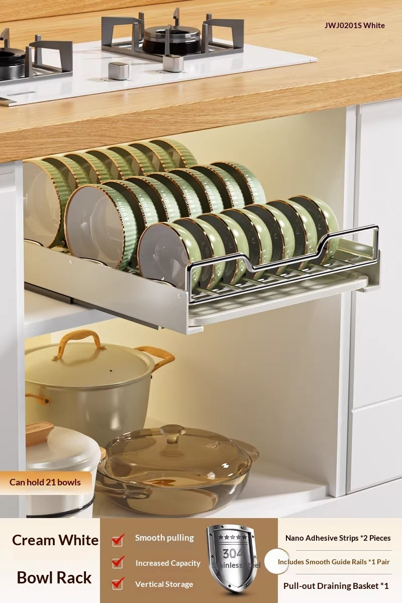 Stainless Steel Kitchen Cabinet Pull-out