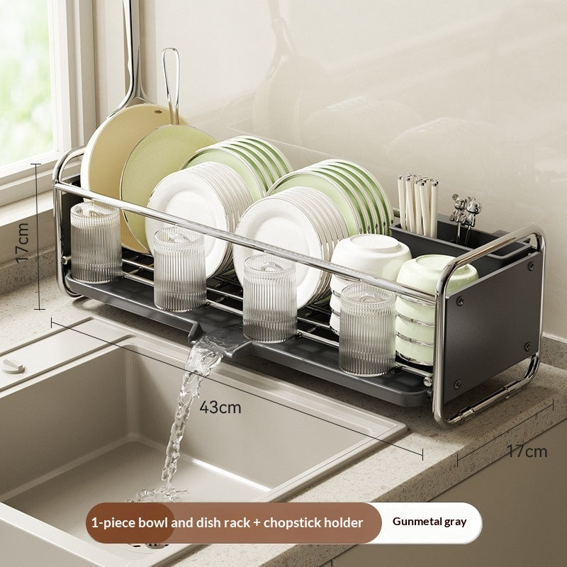 Narrow Kitchen Rack For Storing Bowls