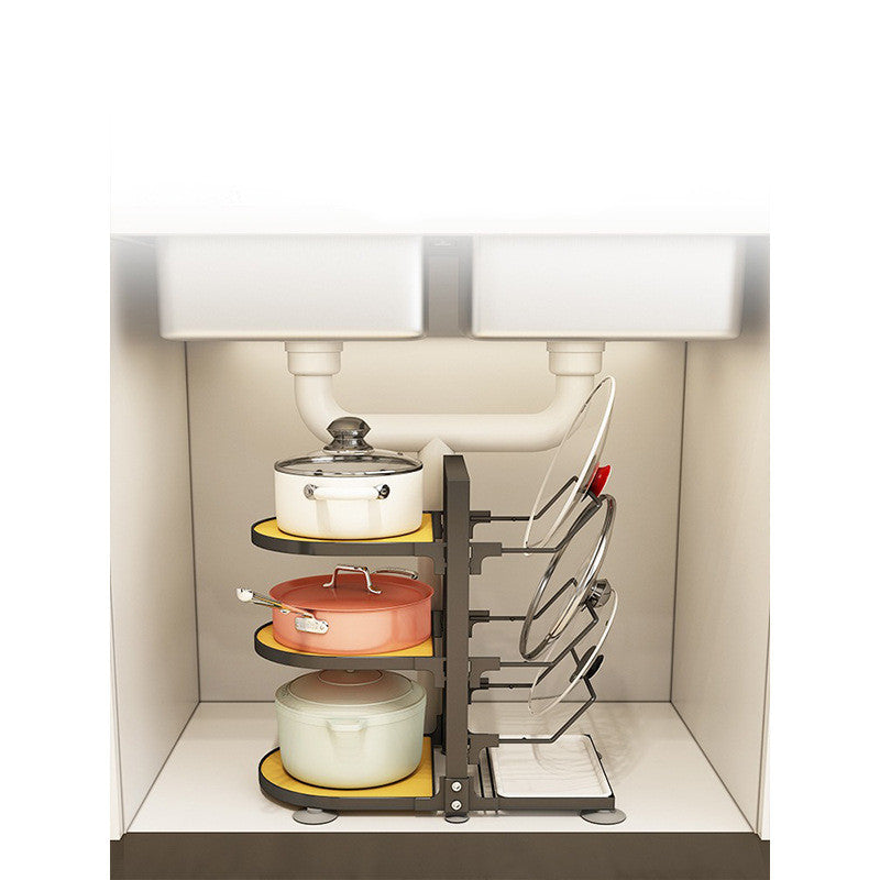 Kitchen Multi-layer Multi-functional Storage Rack