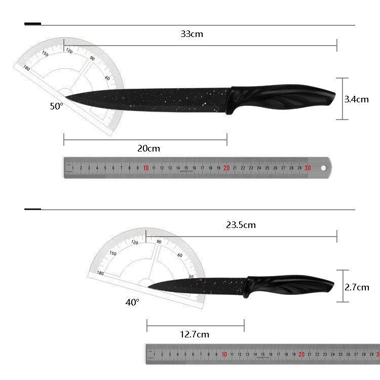 Full Set Of 17 Stainless Steel Knives
