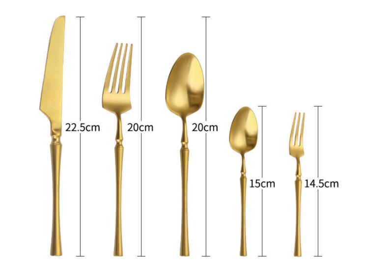 Cutlery 304 Stainless Steel 5-piece Set