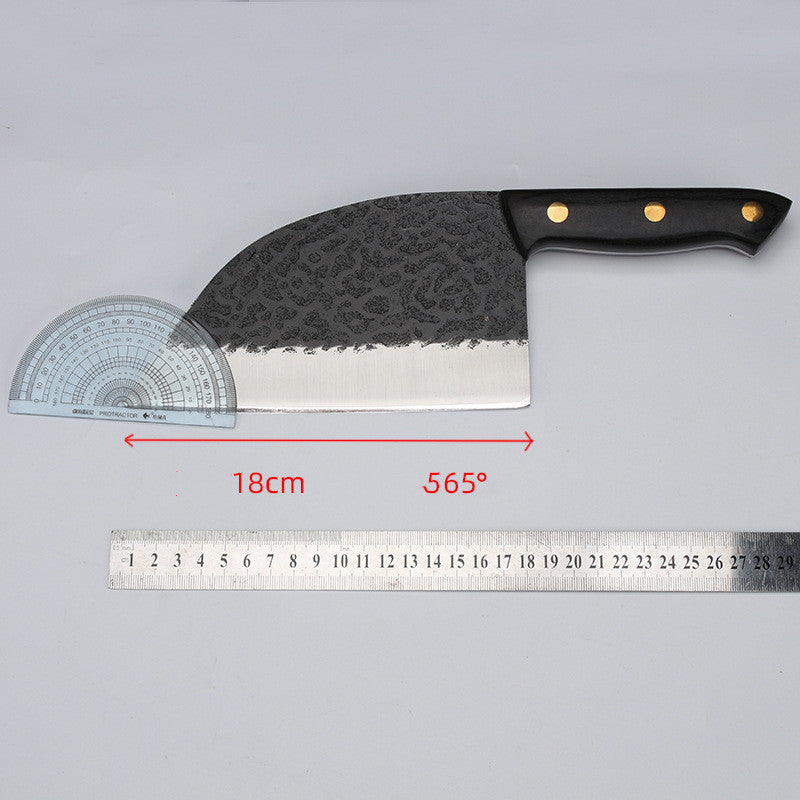 Forged Hammered Retro Cut Bones Kitchen Knives