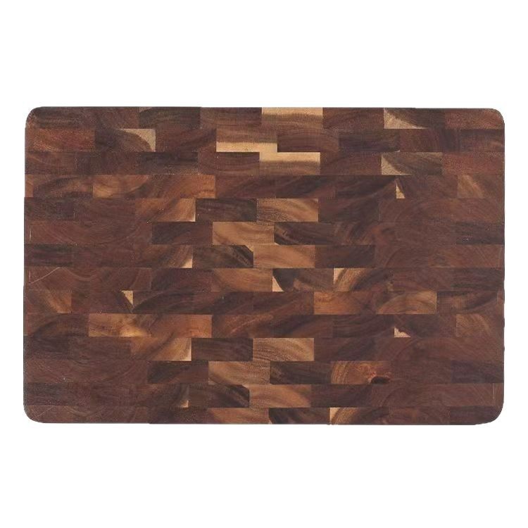 Grid Pattern Solid Wood Cutting Board