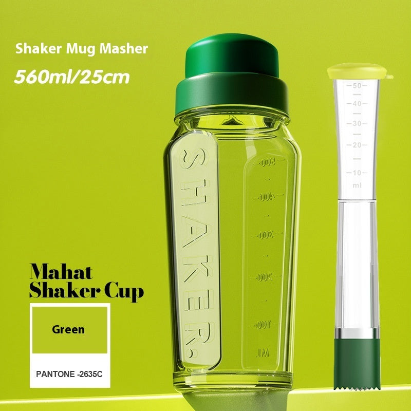 Juice Bar Food Grade Glass Cocktail Shaker