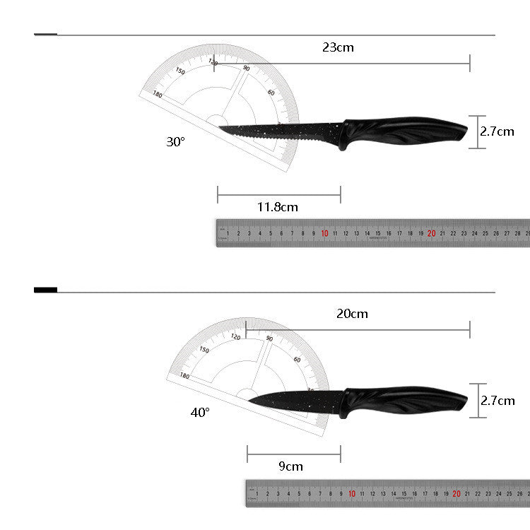 Full Set Of 17 Stainless Steel Knives