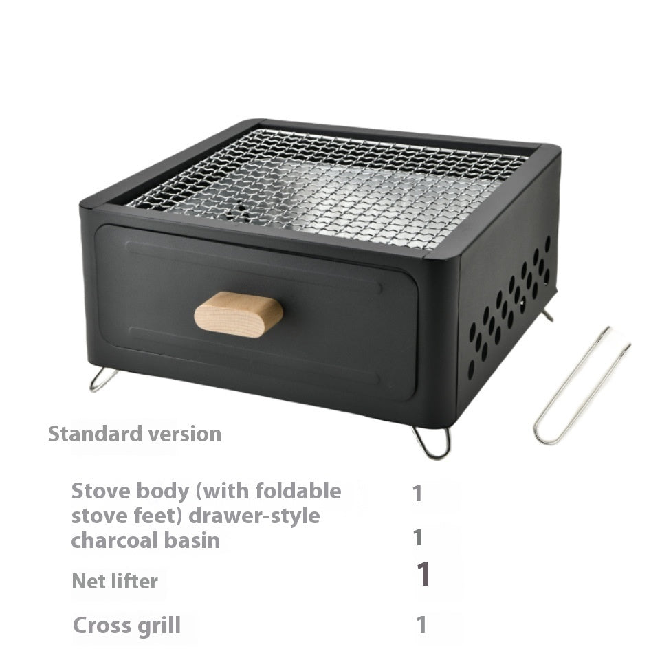 Square Barbecue Oven Outdoor  Barbecue Grill