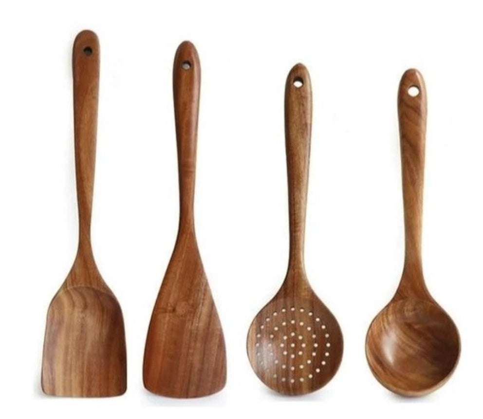 Non-stick Cookware Wooden Spoon