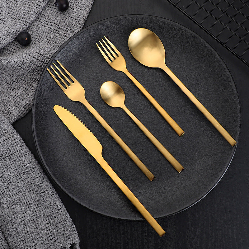 Cutlery Set Matte Cutlery Thickened