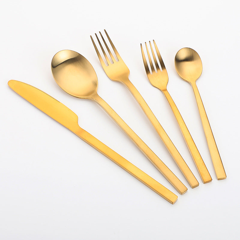 Cutlery Set Matte Cutlery Thickened
