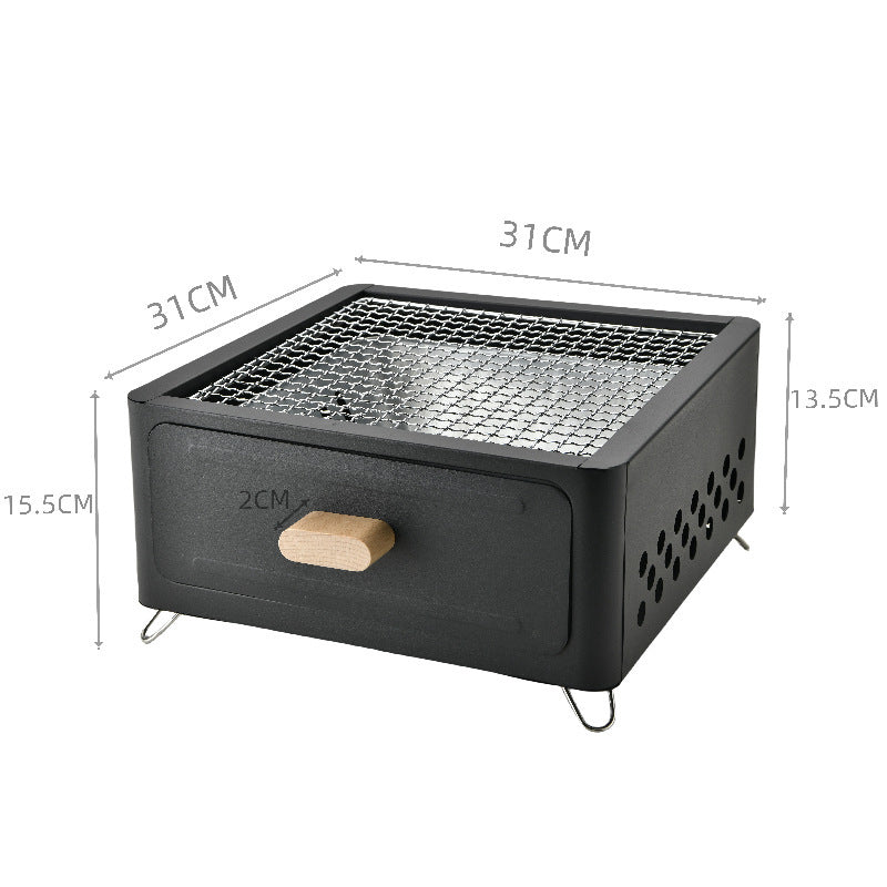 Square Barbecue Oven Outdoor  Barbecue Grill