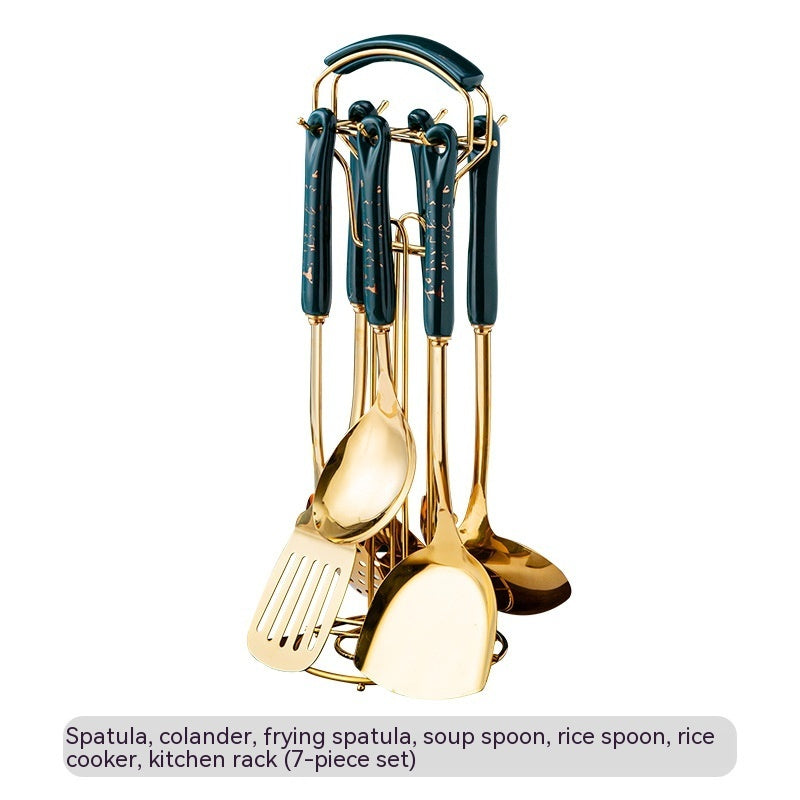 Ceramic Handle Stainless Steel Kitchen Supplies