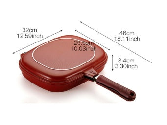 Double Side Frying Pan Non-stick