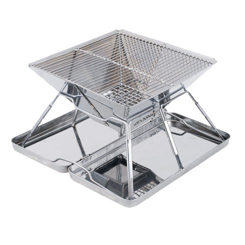 3-4 People Picnic Portable Foldable Barbecue Grill