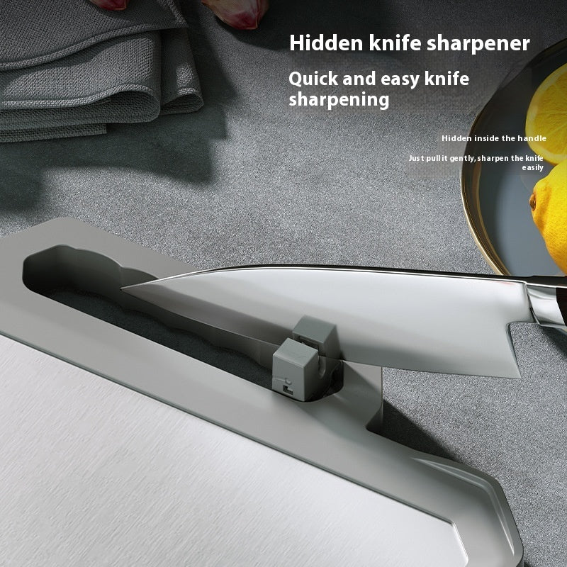 Double-sided Antibacterial Stainless Steel Cutting Board