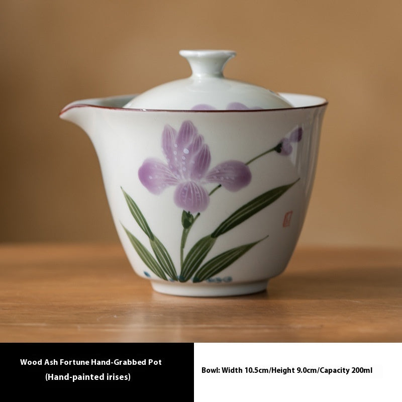 Flower-de-Luce Teapot Single Teapot