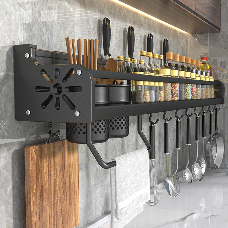 Kitchen Storage Rack Punch-free