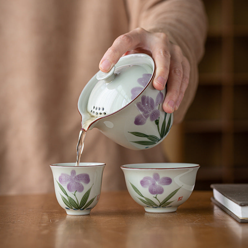 Flower-de-Luce Teapot Single Teapot