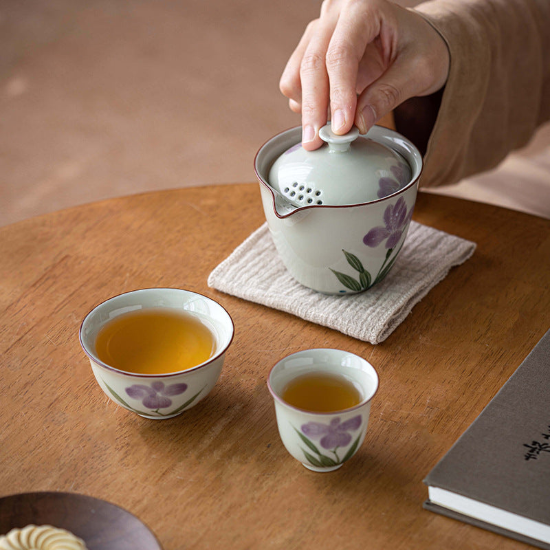 Flower-de-Luce Teapot Single Teapot