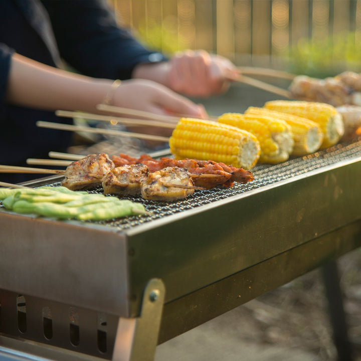 Folding Charcoal Portable Barbecue Grill