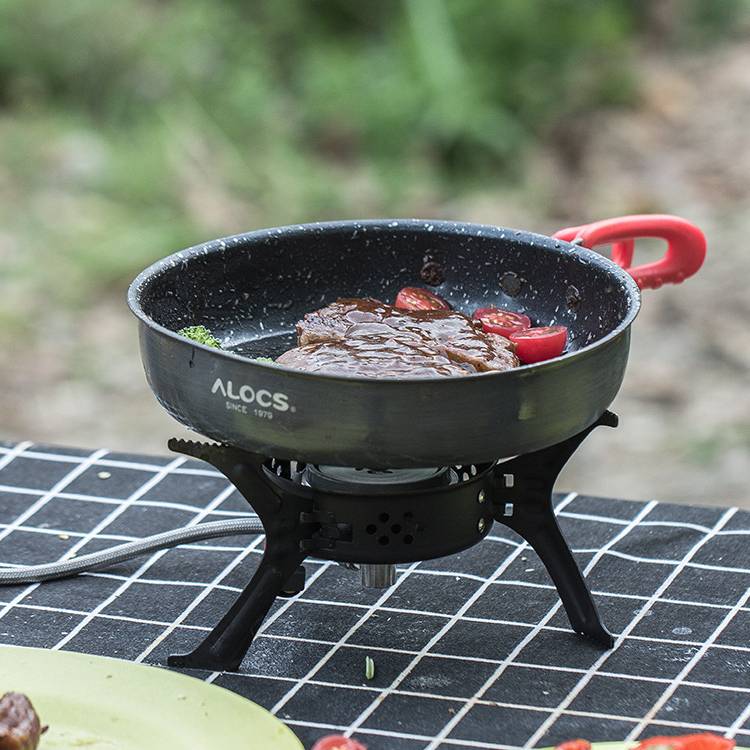 Medical Stone Color Non-stick Pan