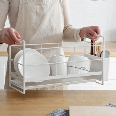 Drain Dish Rack Kitchen Household Dishes