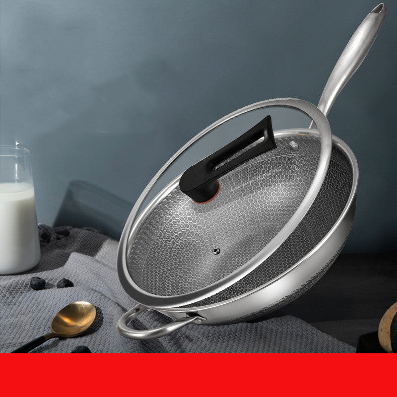 Stainless Steel Frying Pan Three Layers
