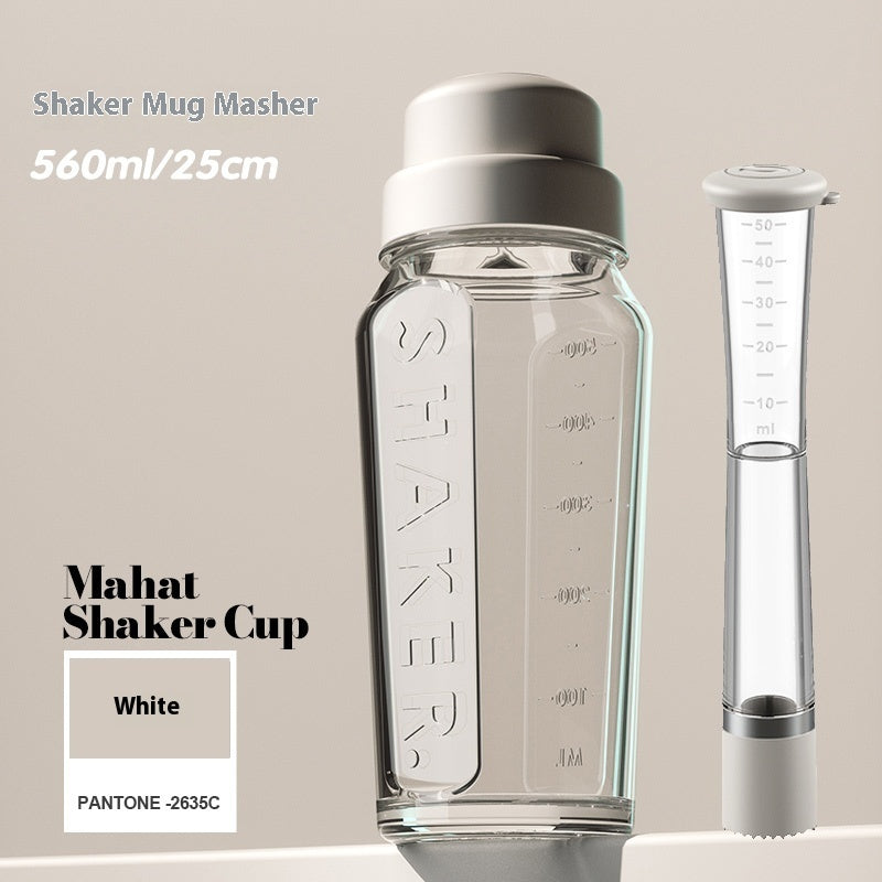 Juice Bar Food Grade Glass Cocktail Shaker