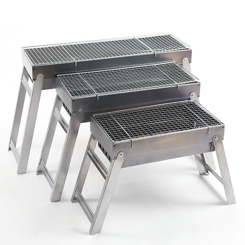 Folding Charcoal Portable Barbecue Grill