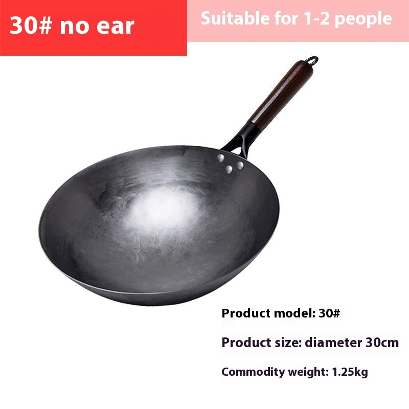 Non-coated Handmade Non-stick Frying Pan