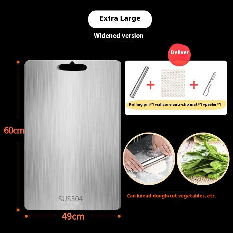 316 Stainless Steel Thickened Cutting Board